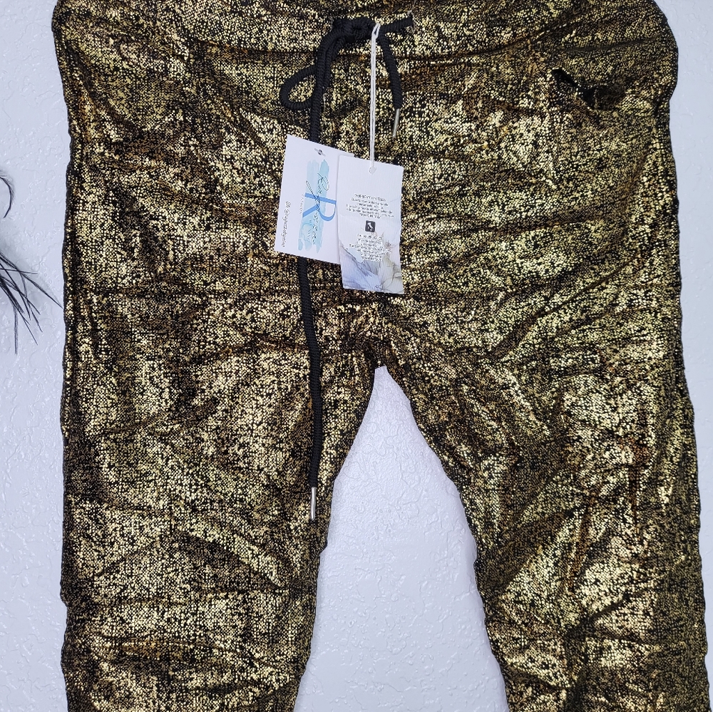 Made in Italy Gold Jogger